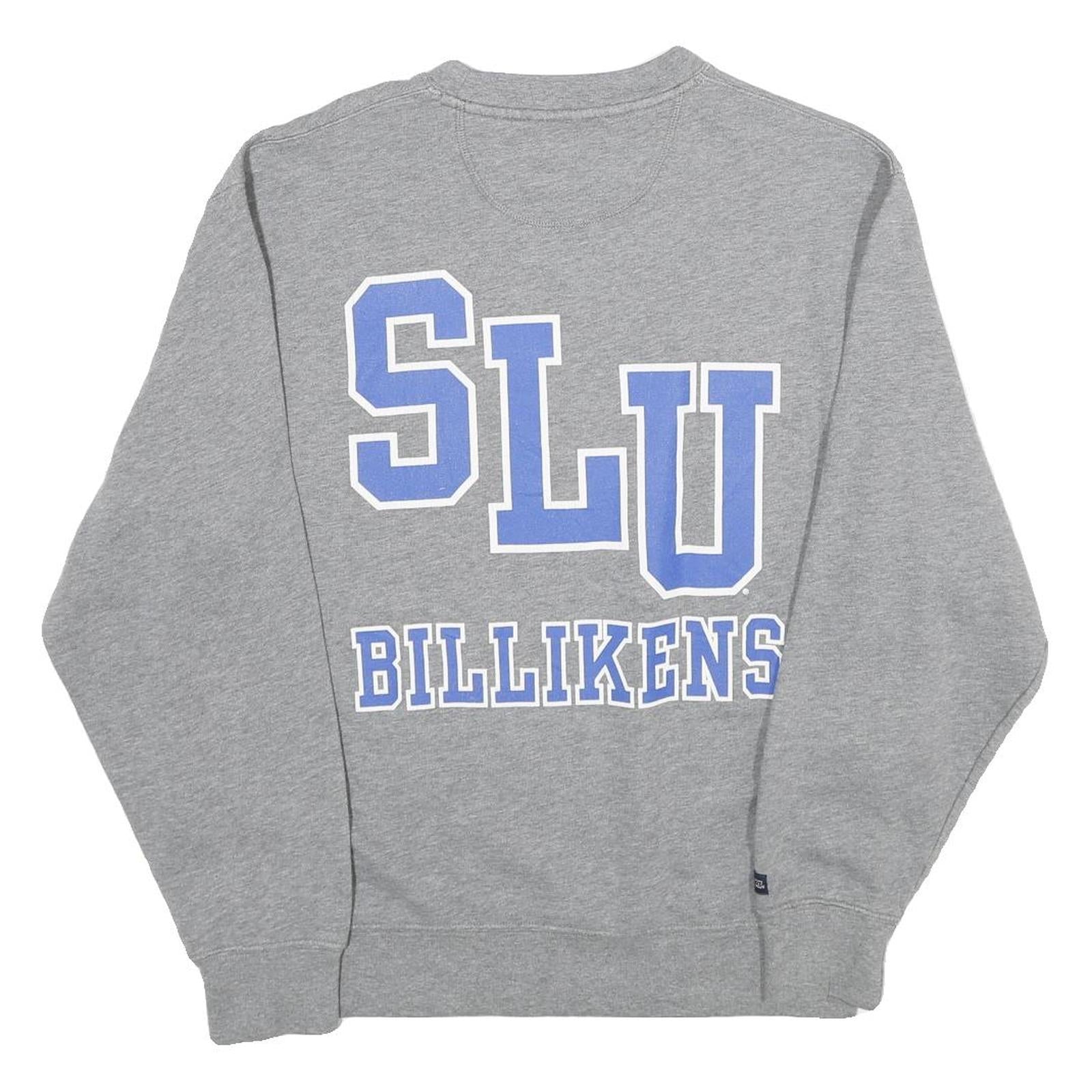 JANSPORT Mens Grey Saint Louis University Cotton Blend Crew Neck M Sweatshirt