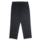 DICKIES Workwear Mens Trousers Black Regular Straight W38 L32
