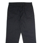 DICKIES Workwear Mens Trousers Black Regular Straight W38 L32