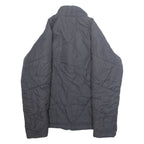 ADIDAS Womens Puffer Coat Grey Nylon S