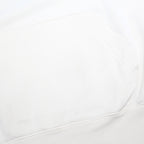 NIKE Womens Beige & White Hooded Pullover L Cotton Blend Casual Hoodie