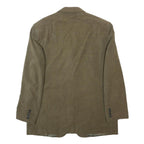 MARKS & SPENCER Mens Brown Cotton Blend Blazer Jacket M Classic Button Closure