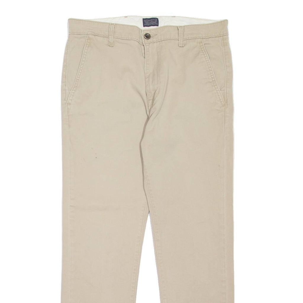 LEVI'S Mens Trousers Beige Slim Tapered W31 L28