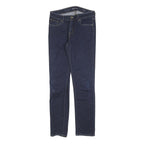 LEVI'S Womens Slim Dark Blue Denim Jeans Cotton Blend Zip W28 L32 Classic Fit