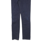 LEVI'S Womens Slim Dark Blue Denim Jeans Cotton Blend Zip W28 L32 Classic Fit