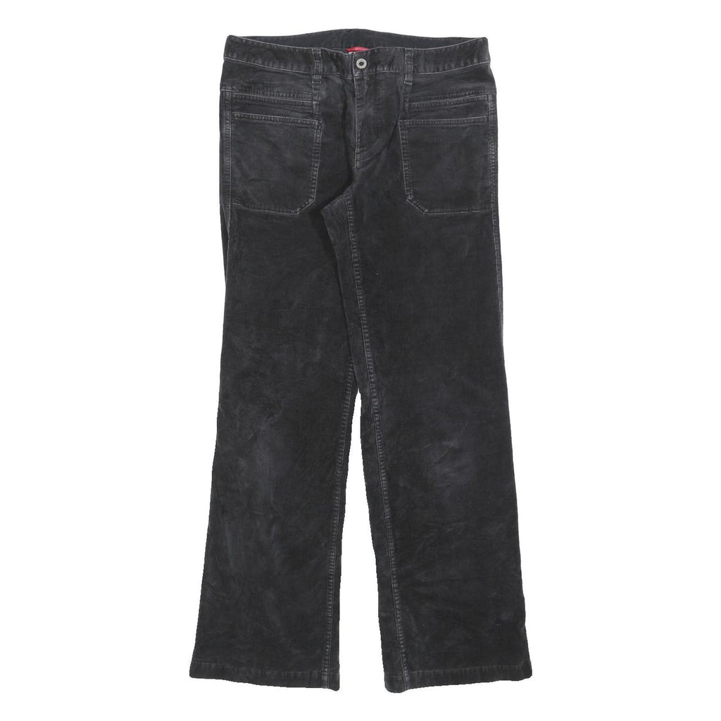 THE NORTH FACE Womens Cotton Blend Black Regular Straight Trousers W30 L30