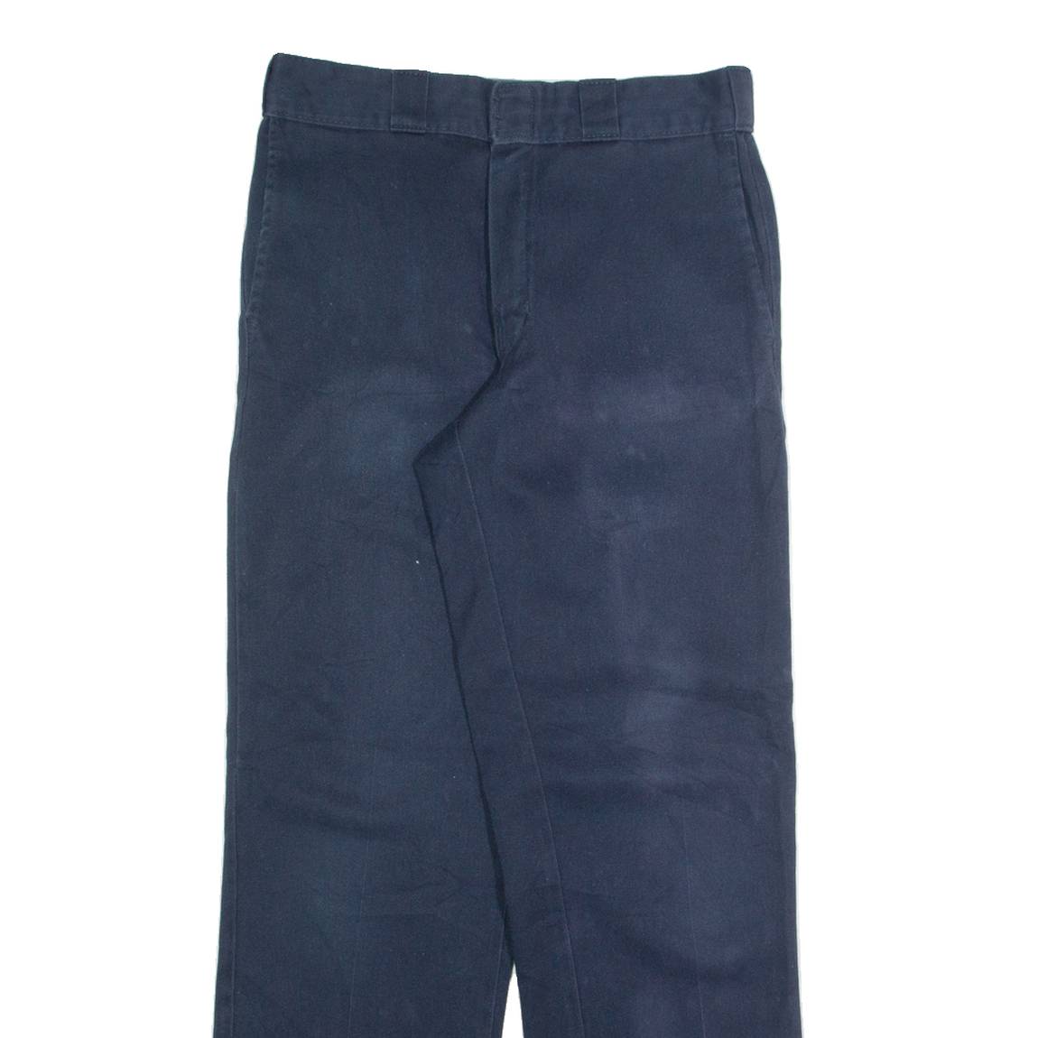 DICKIES Chino Mens Trousers Blue Regular Straight W30 L32