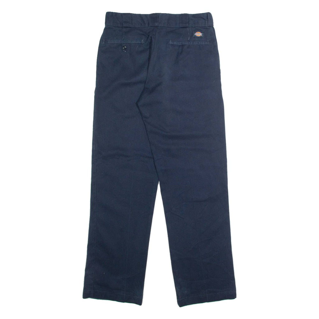 DICKIES Chino Mens Trousers Blue Regular Straight W30 L32