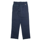DICKIES Chino Mens Trousers Blue Regular Straight W30 L32