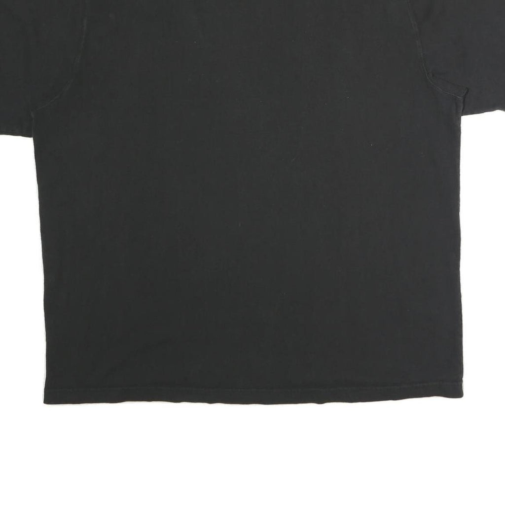 CARHARTT Mens Black Pocket T-Shirt 2XL Short Sleeve Crew Neck Cotton Workwear