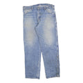 DICKIES Mens Jeans Blue Relaxed Loose Denim Light W38 L32 Workwear Utility