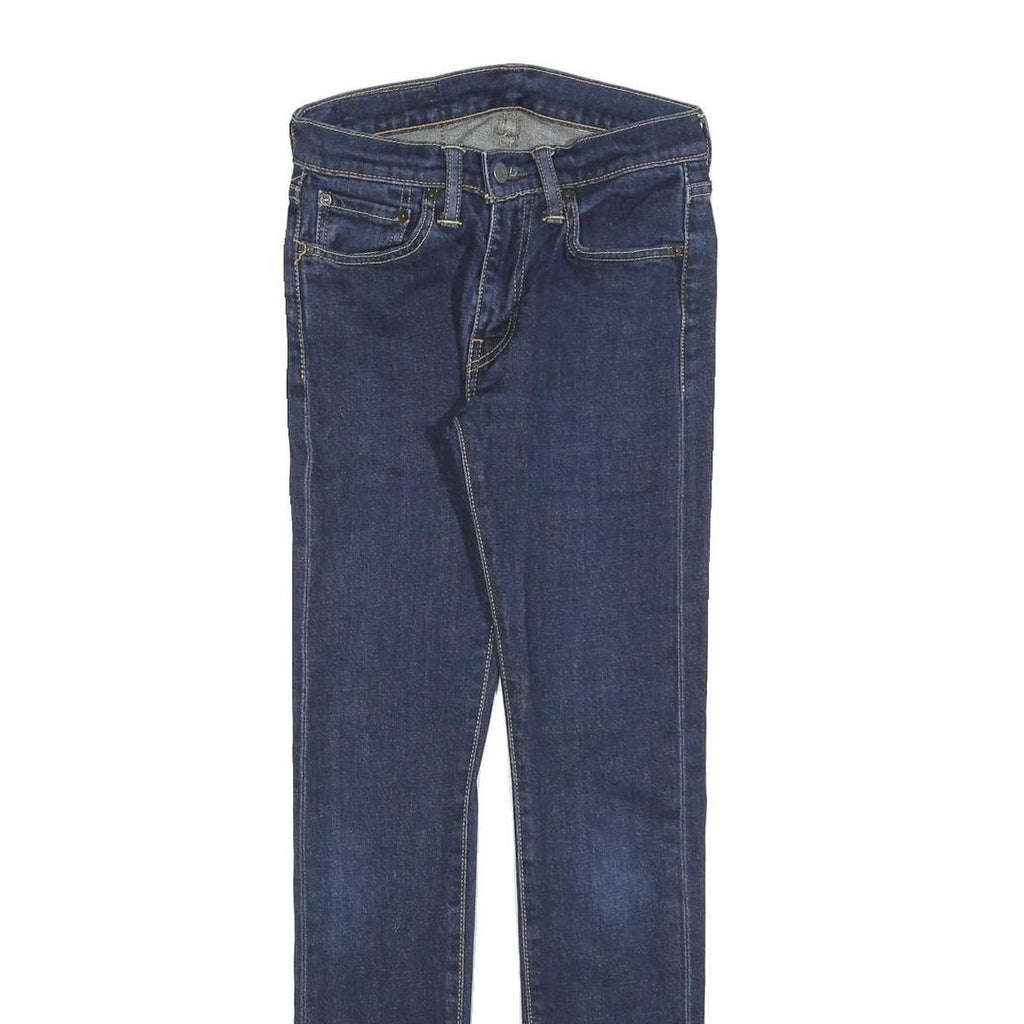 LEVI'S 519 Mens Jeans Blue Slim Skinny Denim Medium W27 L32 Stylish Fit