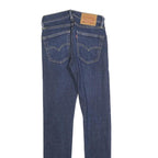 LEVI'S 519 Mens Jeans Blue Slim Skinny Denim Medium W27 L32 Stylish Fit