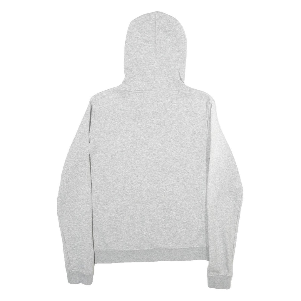 NIKE Womens Grey Placer Basketball Pullover Hoodie M Lightweight Cotton Blend