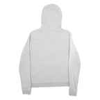 NIKE Womens Grey Placer Basketball Pullover Hoodie M Lightweight Cotton Blend