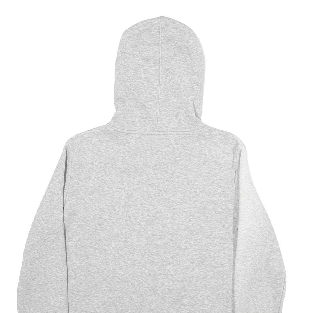 NIKE Womens Grey Placer Basketball Pullover Hoodie M Lightweight Cotton Blend