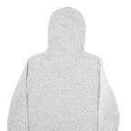 NIKE Womens Grey Placer Basketball Pullover Hoodie M Lightweight Cotton Blend