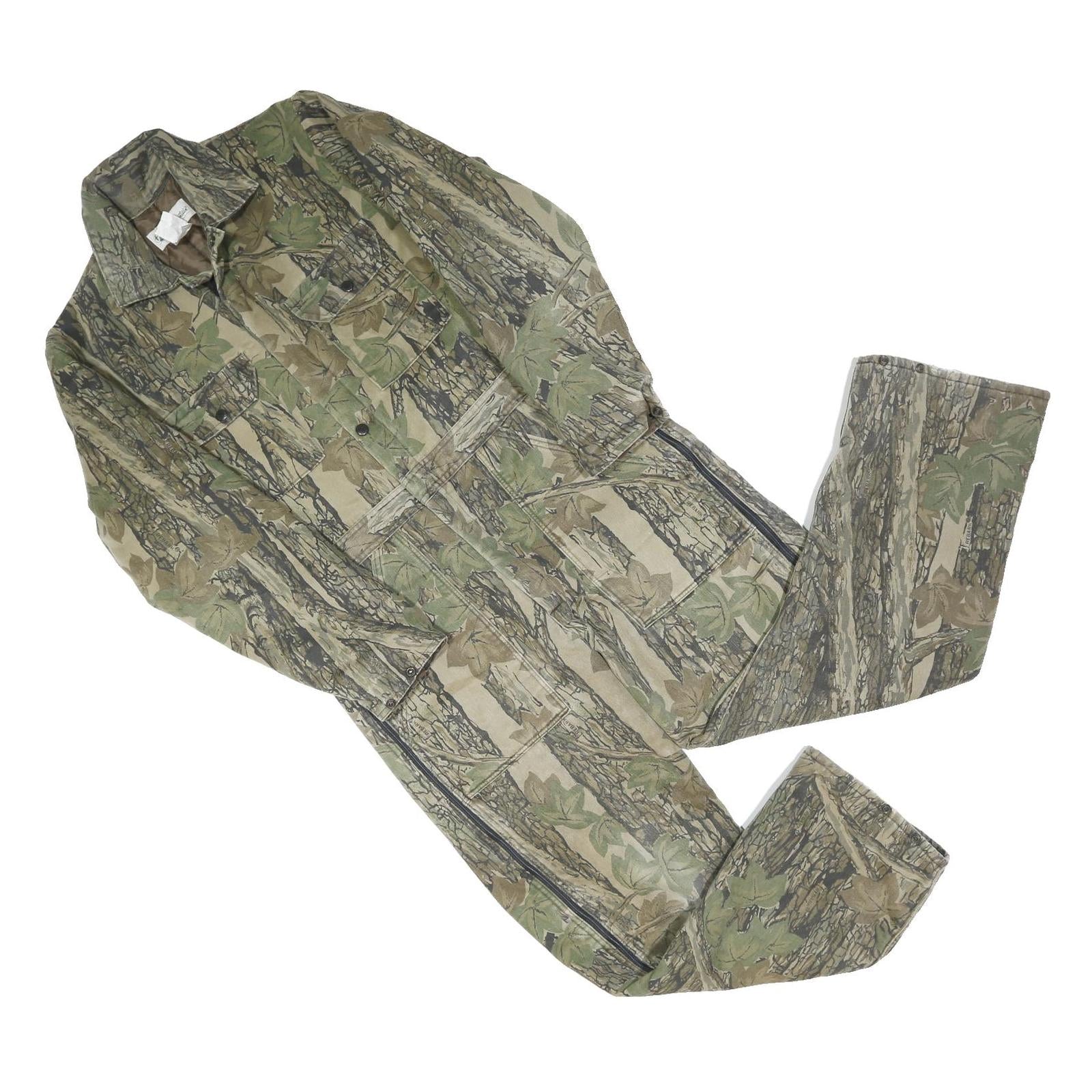 GARDEN MOUNTAIN Mens Green Brown Camouflage Cotton Blend Regular Fit Dungarees M - Wholesale casual from Loopi, United Kingdom
