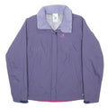 SALOMON Womens Purple Synthetic Zip Jacket M Outdoor Sportswear Lightweight