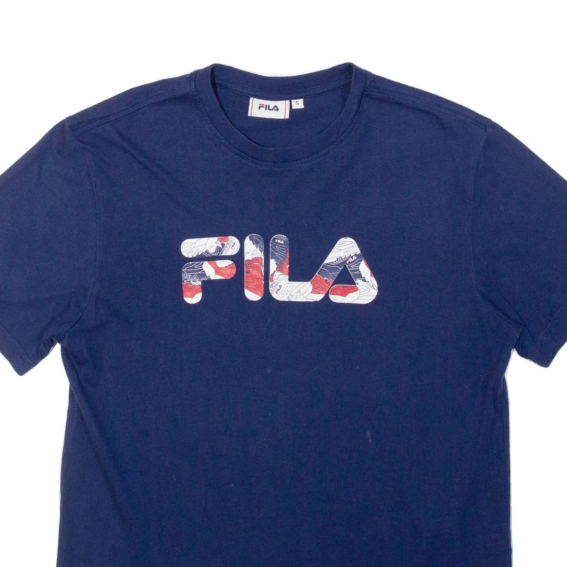 FILA Mens T-Shirt Blue S