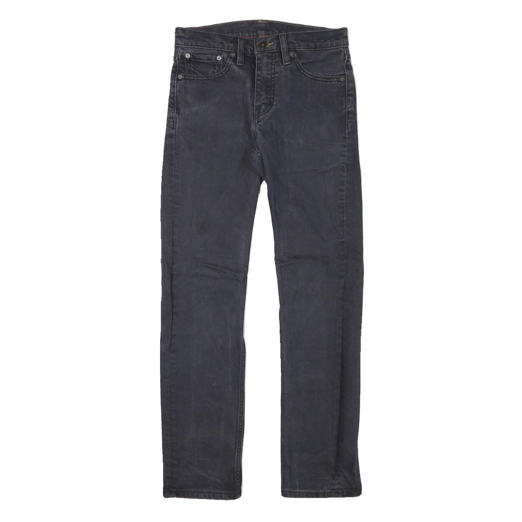 LEVI'S Mens Black Slim Jeans Denim W28 L29 Zip Cotton Blend Casual
