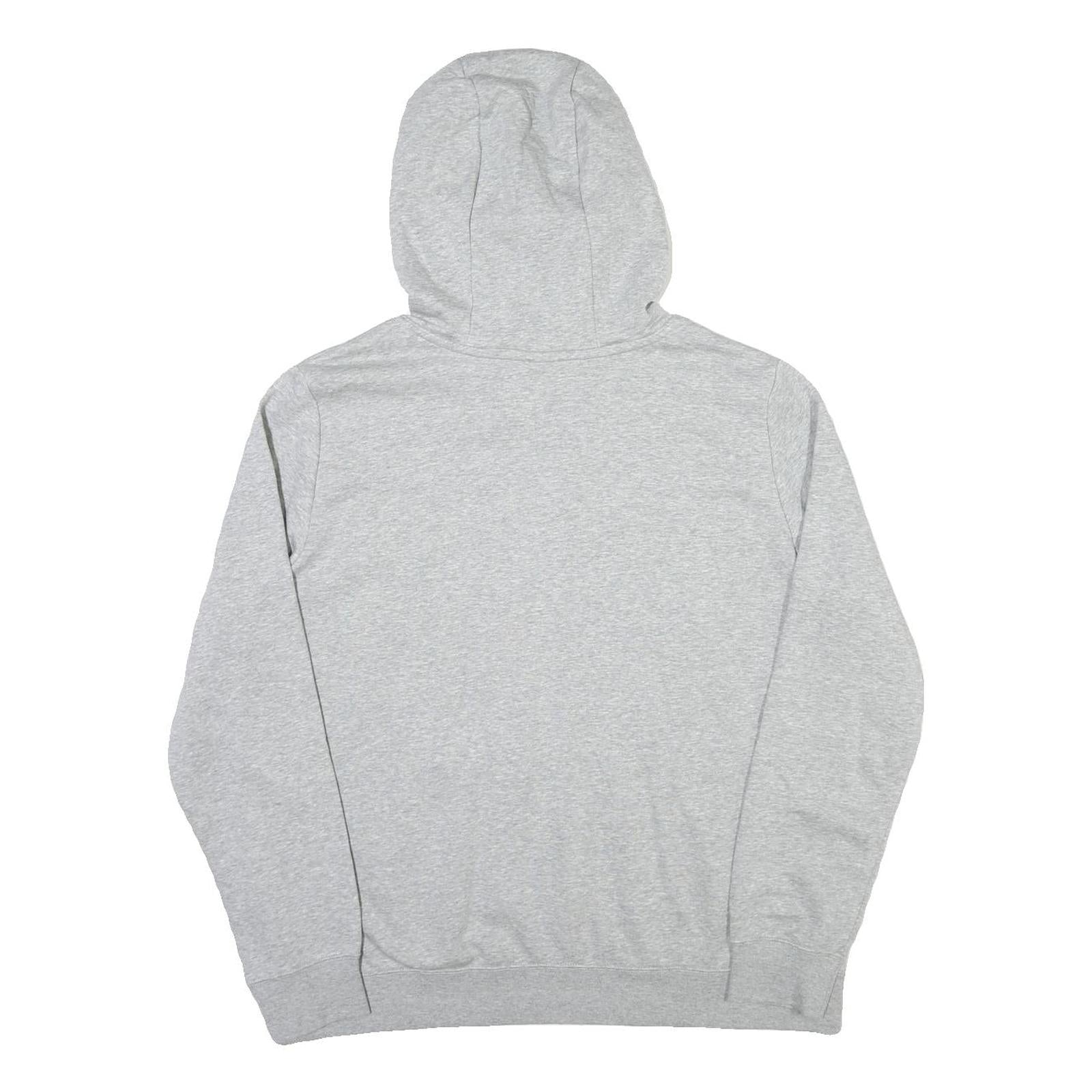 NIKE Womens Grey Hoodie XL Cotton Blend Pullover Casual Sportswear