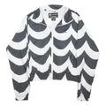 Adidas Originals Womens Black & White Marimekko Primegreen Zip Jacket UK 10