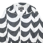 Adidas Originals Womens Black & White Marimekko Primegreen Zip Jacket UK 10