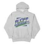 MV SPORT Mens Grey Ruoff Home Mortgage Pullover Hoodie M Cotton Blend Casual