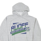 MV SPORT Mens Grey Ruoff Home Mortgage Pullover Hoodie M Cotton Blend Casual