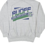 MV SPORT Mens Grey Ruoff Home Mortgage Pullover Hoodie M Cotton Blend Casual