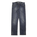 WRANGLER Mens Slim Slim Straight Denim Medium W34 L34 Classic Zip Jeans