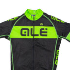 QLE Full Zip Cycling Womens Jersey Black High Neck L