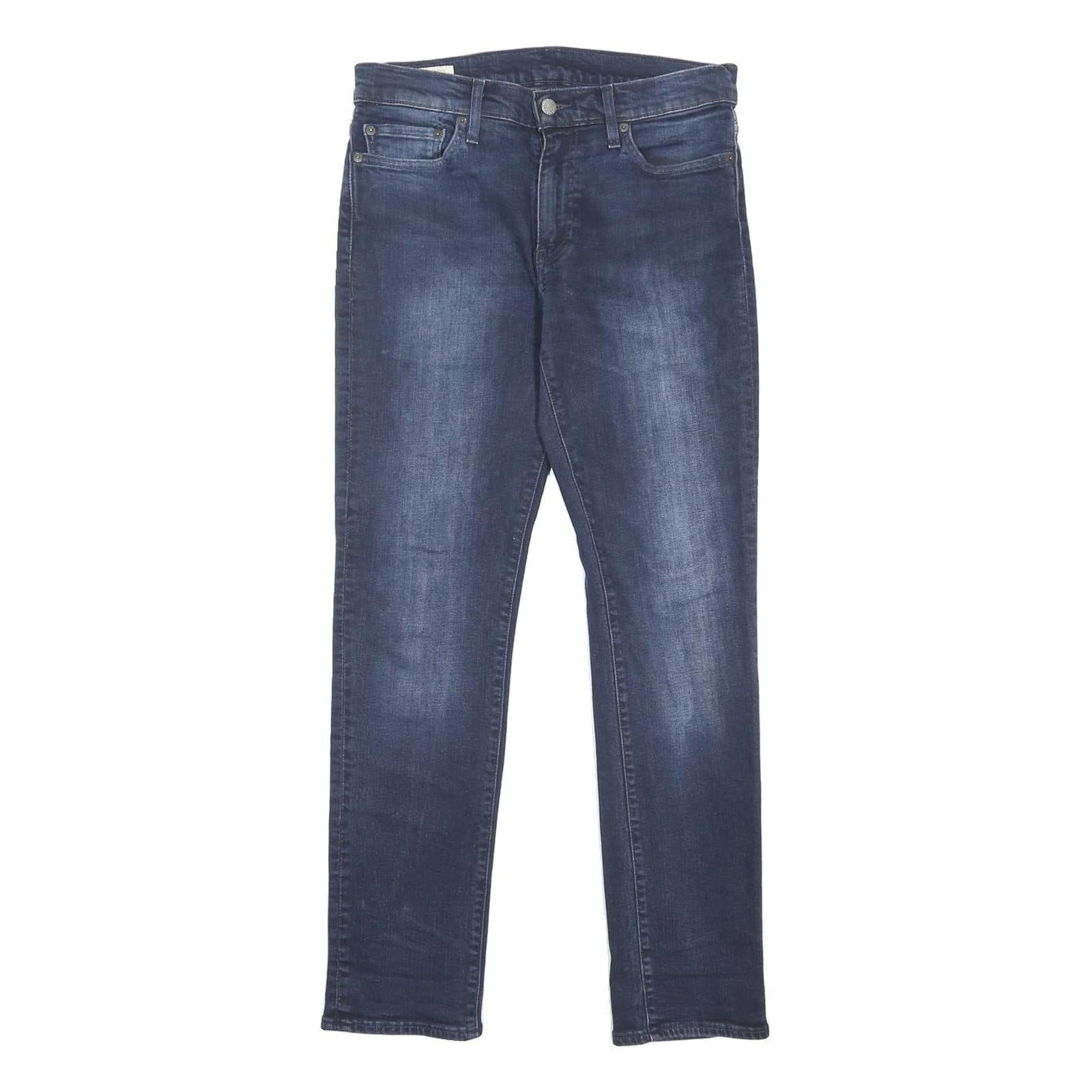 LEVI'S 511 BIG E Mens Jeans Blue Slim Skinny Denim Medium W32 L32 Classic Cotton