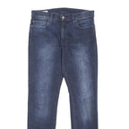 LEVI'S 511 BIG E Mens Jeans Blue Slim Skinny Denim Medium W32 L32 Classic Cotton
