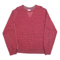 CHAMPION Mens Red XL Crew Neck Casual Vintage Style Cotton Blend Sweatshirt