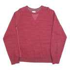 CHAMPION Mens Red XL Crew Neck Casual Vintage Style Cotton Blend Sweatshirt