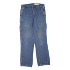 CARHARTT Mens Jeans Blue Regular Straight Denim Medium W32 L30 Workwear