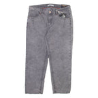 CHICOREE Womens Trousers Grey Regular Tapered W30 L23