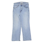 LEVI'S Womens Regular Blue Denim Jeans W30 L27 Classic Zip Closure