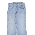 LEVI'S Womens Regular Blue Denim Jeans W30 L27 Classic Zip Closure