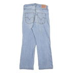 LEVI'S Womens Regular Blue Denim Jeans W30 L27 Classic Zip Closure