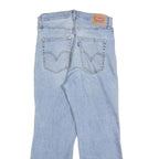 LEVI'S Womens Regular Blue Denim Jeans W30 L27 Classic Zip Closure