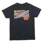 NFL Womens Black Washington Commanders Graphic T-Shirt M Crew Neck Short Sleeve
