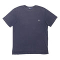 POLO RALPH LAUREN Mens Navy Blue Classic T-Shirt L Short Sleeve Crew Neck Casual