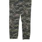 LEVI'S Mens Slim Cotton Blend Drawstring Camouflage Trousers W29 L29 Casual