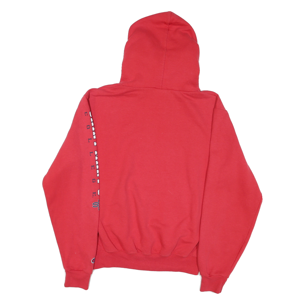 CHAMPION Mens Red Saint Marys Hoodie S College Logo Sweatshirt