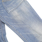 HILFIGER DENIM Womens Jeans Blue Regular Flared Denim Medium W27 L32 Stylish