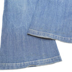 HILFIGER DENIM Womens Jeans Blue Regular Flared Denim Medium W27 L32 Stylish