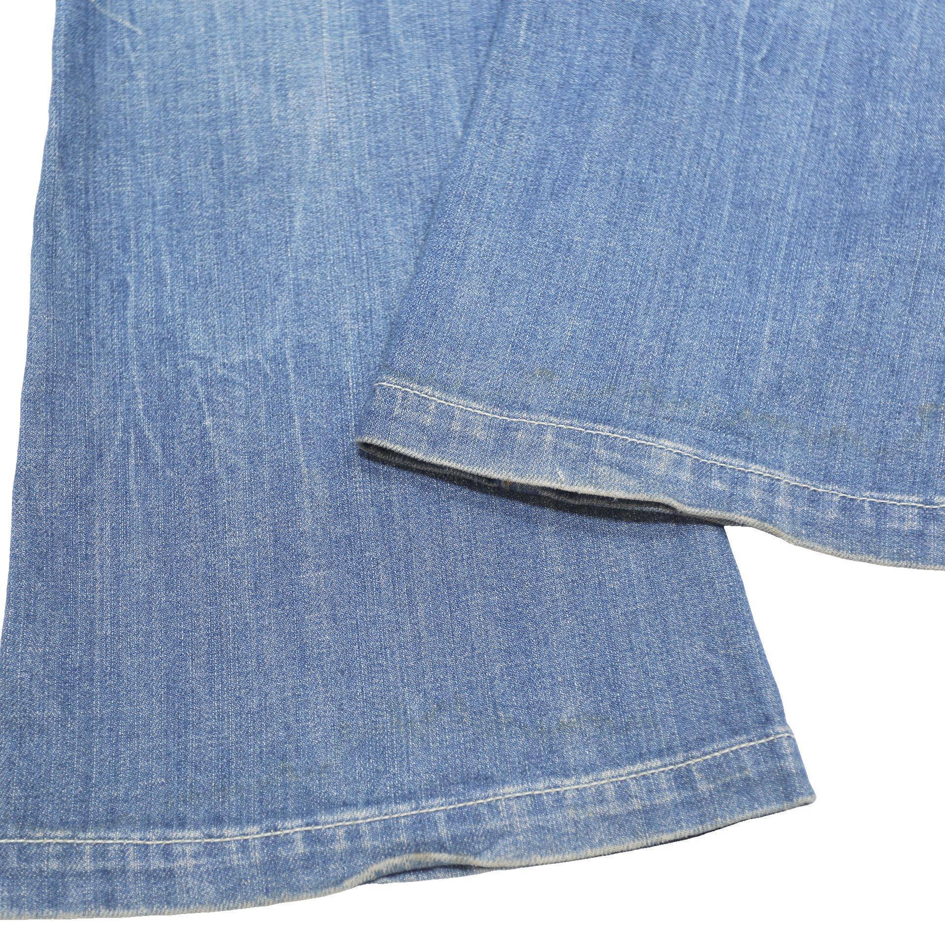HILFIGER DENIM Womens Jeans Blue Regular Flared Denim Medium W27 L32 Stylish